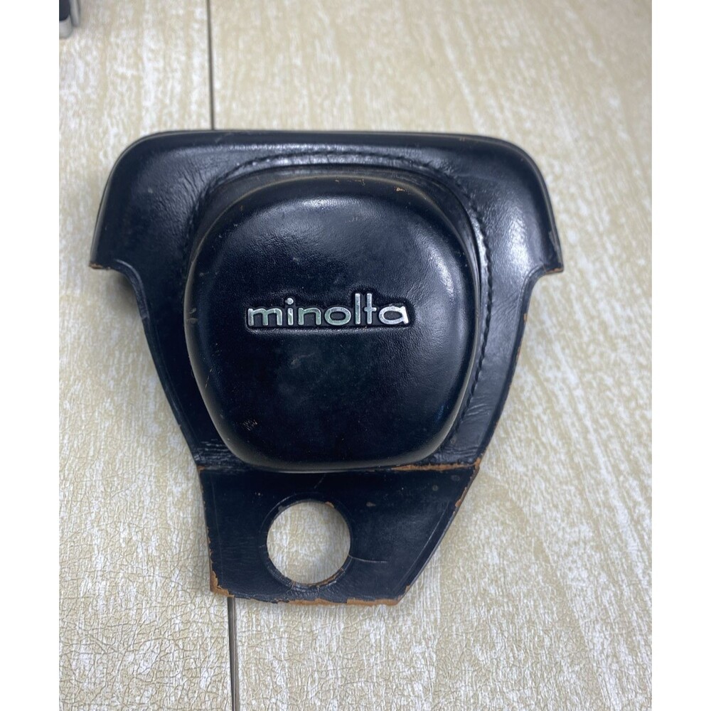 Minolta Hi-Matic 7s Camera w/Milnolta Leather Case & Seiko Lens - UNTESTED AS/IS - Picture 4 of 16